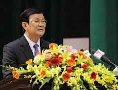 ປະທານປະເທດ Truong Tan Sang ສົ່ງຈົດໝາຍເນືອ່ງໃນໂອກາດໄຂສົກຮຽນໃໝ່